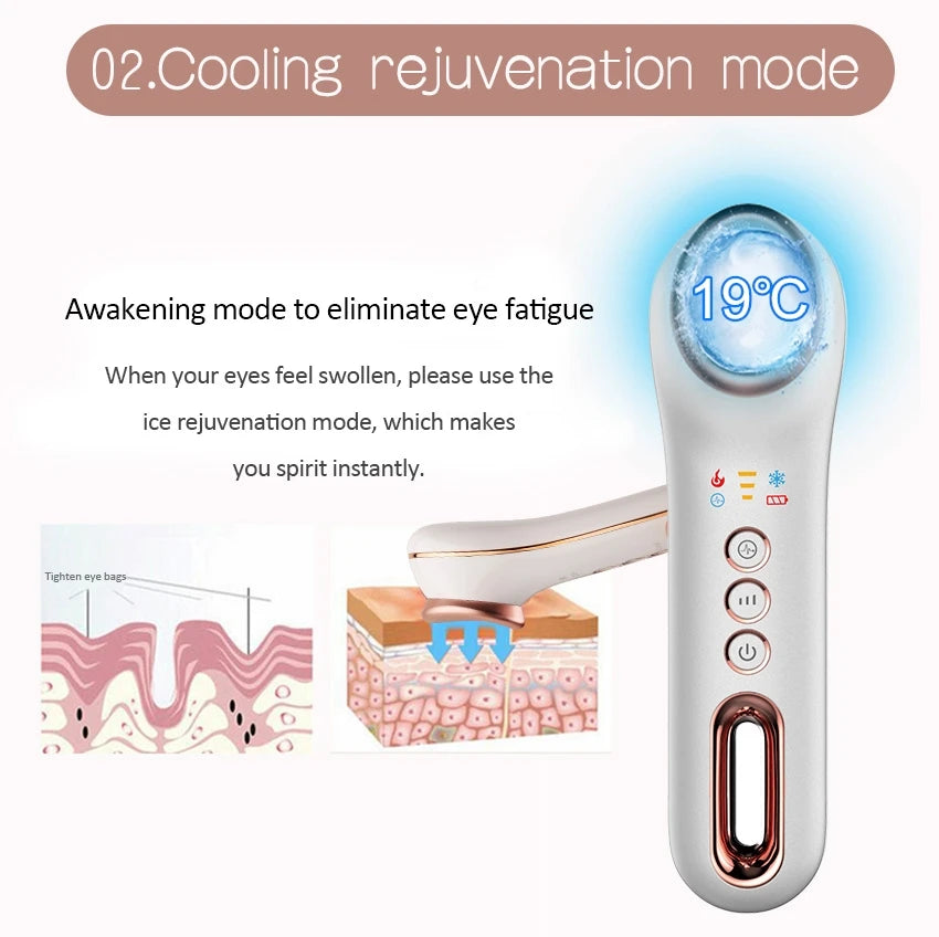 Heated Cold Eye Massager Wand