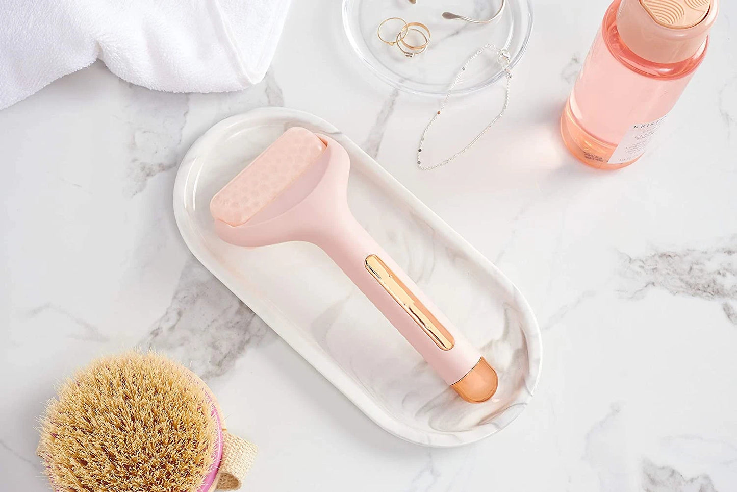 Pink Face Massage Ice Roller