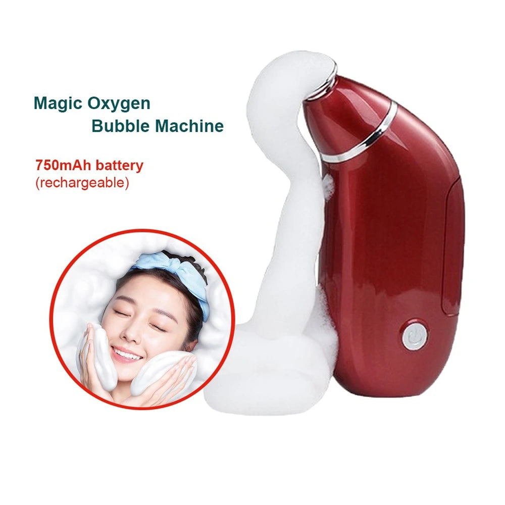 Face Oxygen Whitening Bubble Machine